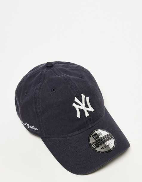 New Era - NY Yankees 9twenty - Pet met geschreven logo in marineblauw met wassing - view 1