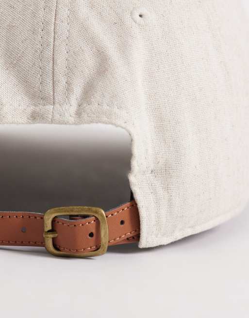 New Era - NY Yankees - 9TWENTY - Pet met linnen in beige, 2 van 3