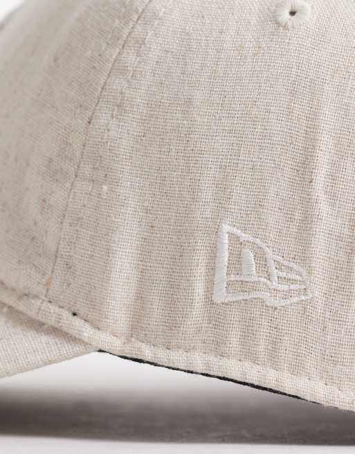 New Era - NY Yankees - 9TWENTY - Pet met linnen in beige, 3 van 3