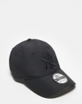 [New Era] New Era NY Yankees 9Twenty poly cap in black One Size BLACK