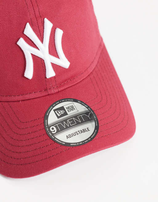 New Era – NY Yankees 9twenty – Röd keps med logga, 3 av 3