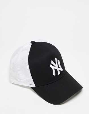 New Era - NY Yankees A-frame - Trucker-Kappe in Schwarz