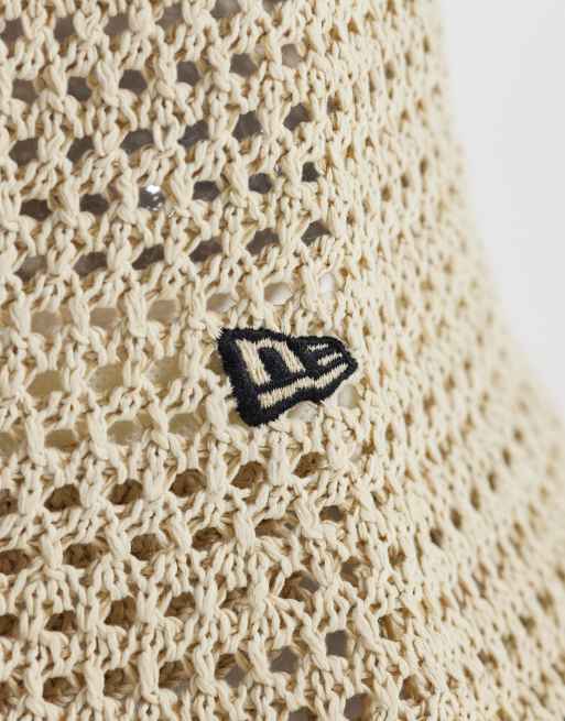 New Era - NY Yankees - Beige strikket bøllehat til kvinder, 2 af 3