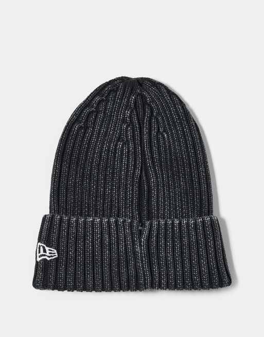 New Era - NY Yankees - Berretto in maglia pesante nero bicolore con risvolto, 3 di 3
