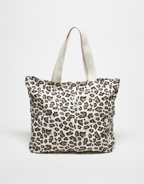 New Era - NY Yankees - Borsa shopping con logo e stampa animalier multicolore - view 1