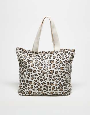 New Era - NY Yankees - Cabas à logo et imprimé animal - Multicolore