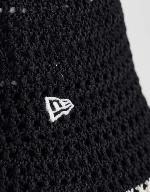 New Era - NY Yankees - Cappello da pescatore in maglia nero da donna, 2 di 3