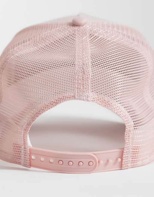 New Era – NY Yankees – E Frame – Rosa truckerkeps med konturlogga, 3 av 3