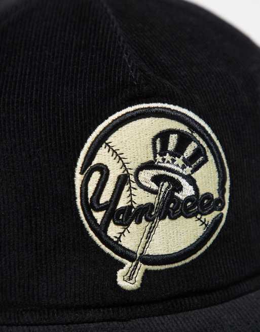 New Era - NY Yankees Golfer - Cappellino in tessuto a coste nero, 2 di 3