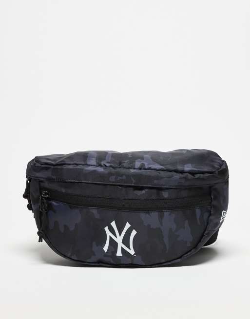 New Era - NY Yankees - Grå bæltetaske med lynlåsdetalje