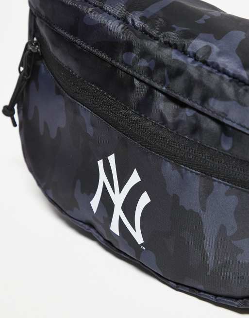 New Era - NY Yankees - Grå bæltetaske med lynlåsdetalje, 3 af 3