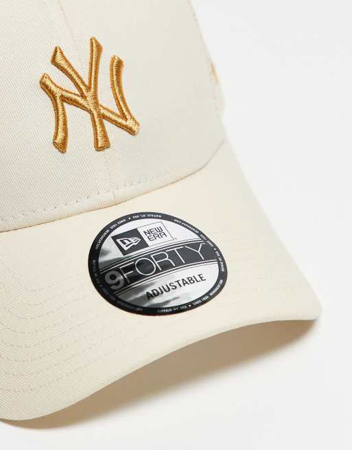 New Era – NY Yankees Homefield 9Forty – Trucker-Kappe in Beige, 2 von 3