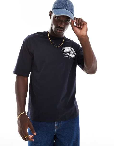 New Era - NY Yankees - Honkbal T-shirt met grafische print in marineblauw - view 1