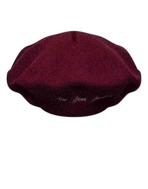New Era NY Yankees logo damebaret i bordeaux, 4 af 4