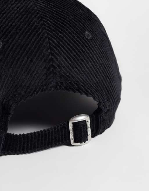 New Era NY Yankees Logo Damen 9Forty Cord-Cap in Schwarz, 3 von 3