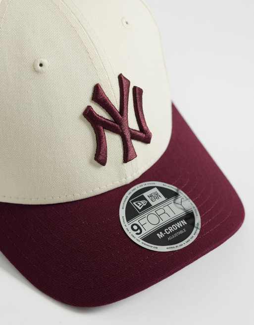 New Era NY Yankees M-crown contrast peak cap in multi, 3 of 3