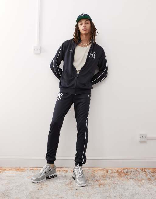 New Era - NY Yankees - Marineblå og tætsiddende joggingbukser