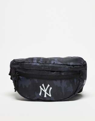 New Era - NY Yankees - Marsupio grigio combinato con zip - view 1