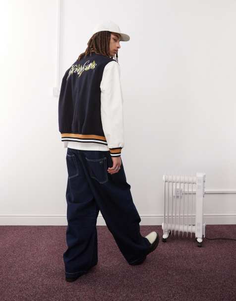 New Era – NY Yankees – Mehrfarbige College-Jacke mit kontrastierender Blumenstickerei - view 1