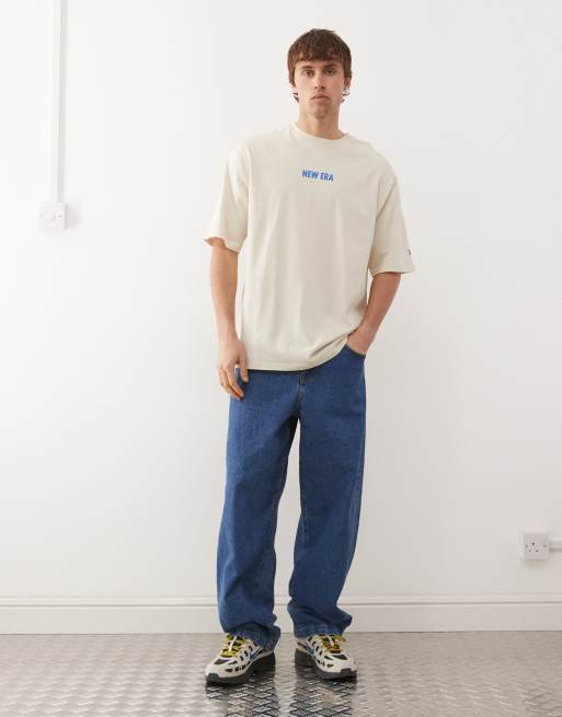 New Era – NY Yankees – Oversize-T-Shirt in Weiß mit Rückenprint, 2 von 5