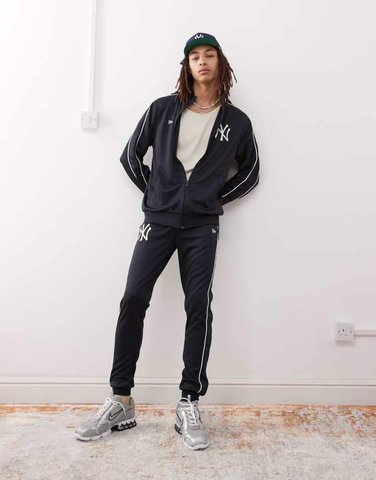 New Era - NY Yankees - Pantalon de jogging ajusté - Bleu marine - view 1