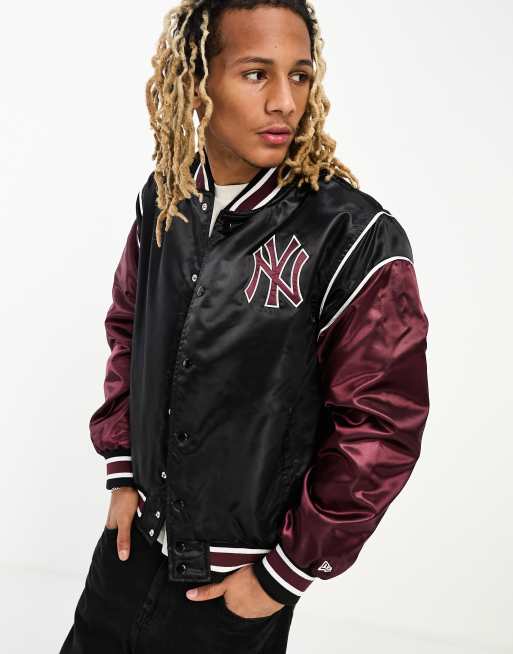 New york best sale yankees satin jacket