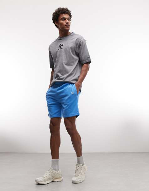 New Era - NY Yankees - Short mi-long en jersey à logo - Bleu - view 1