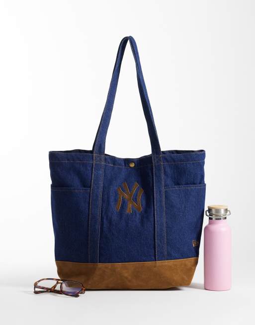 New Era - NY Yankees - Suède denim tote tas in multi, 2 van 4