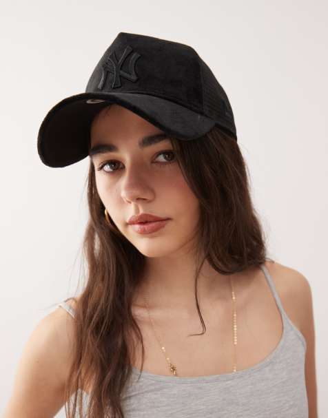 New Era – NY Yankees – Svart truckerkeps i velour - view 1