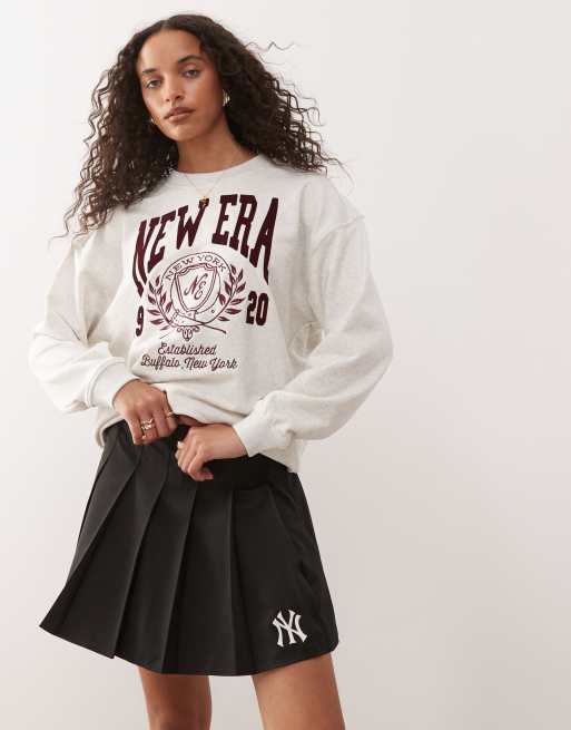 New Era NY Yankees tennis skirt in black, 2 of 5