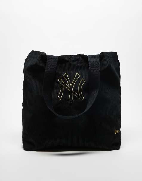 New Era – NY Yankees – Tragetasche aus Cord in Schwarz - view 1