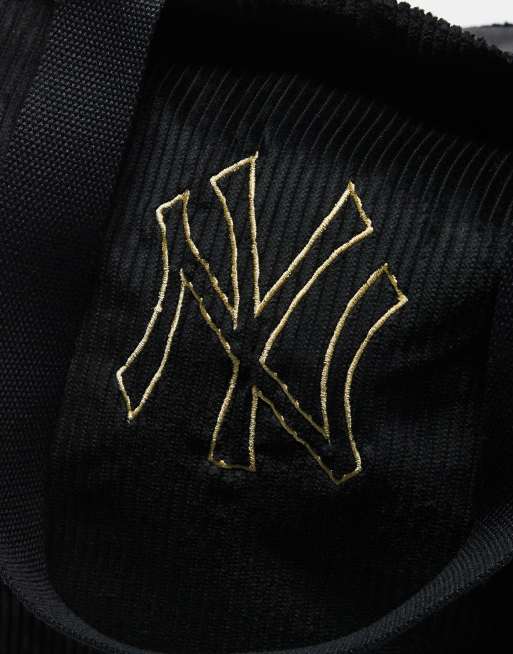 New Era – NY Yankees – Tragetasche aus Cord in Schwarz, 2 von 3