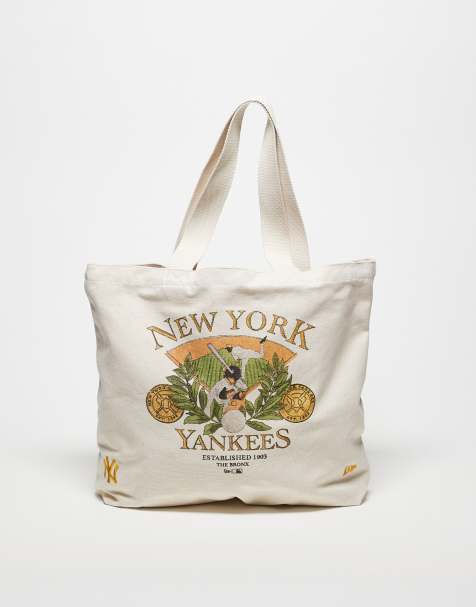 New Era – NY Yankees – Tragetasche in Creme mit Motiv - view 1