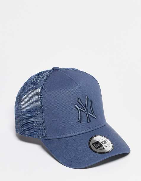 New Era NY Yankees trucker cap in grey - view 1
