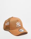 [New Era] New Era NY Yankees trucker cap in orange No Size Orange