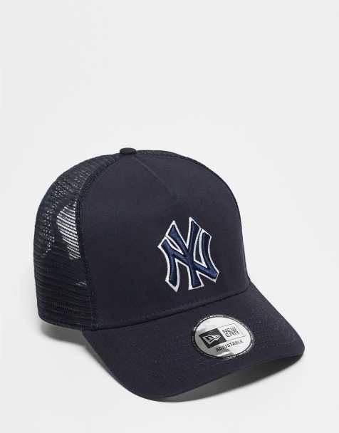 New Era – NY Yankees – Trucker-Kappe aus Baumwolle in Schwarz - view 1