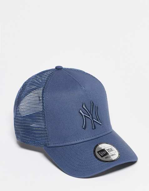 New Era - NY Yankees - Truckerpet in grijs - view 1