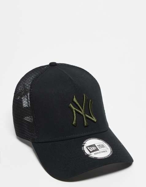 New Era - NY Yankees - Truckerpet in zwart - view 1