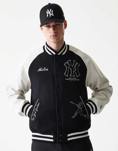 New Era - NY Yankees - Varsity jack met logo en borduursel in multi - view 1