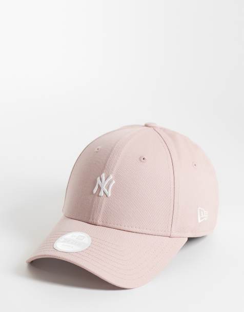 New Era NY Yankees womens 9forty mini logo cap in light pink - view 1