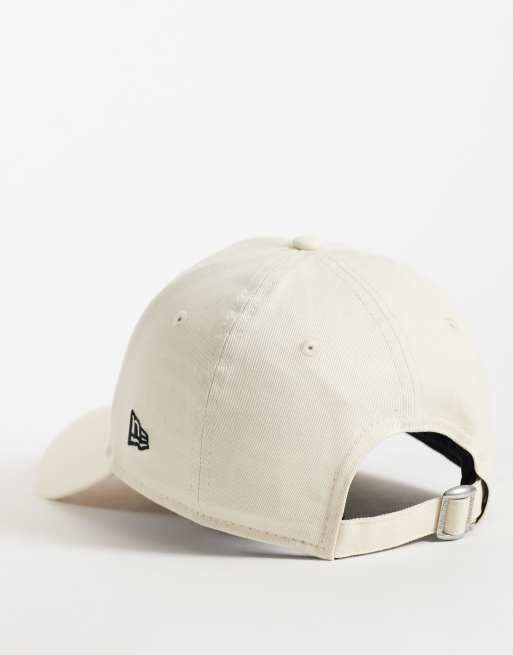 New Era NY Yankees womens 9forty polka dot logo infill cap in neutral, 3 of 3