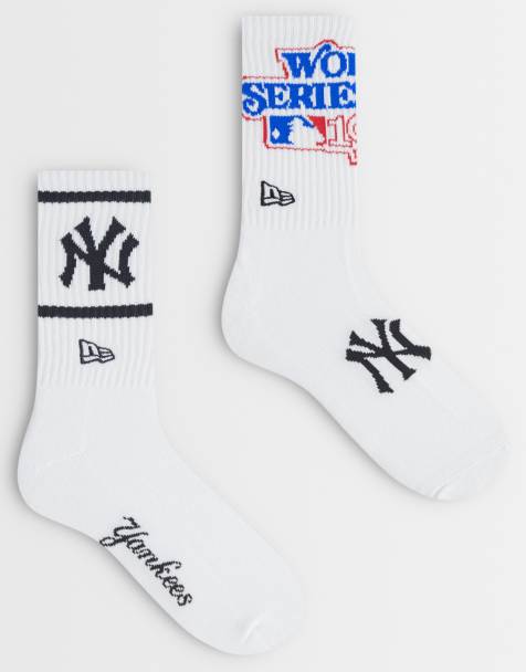 New Era – NY Yankees – World Series – Vita strumpor, 2-pack - view 1