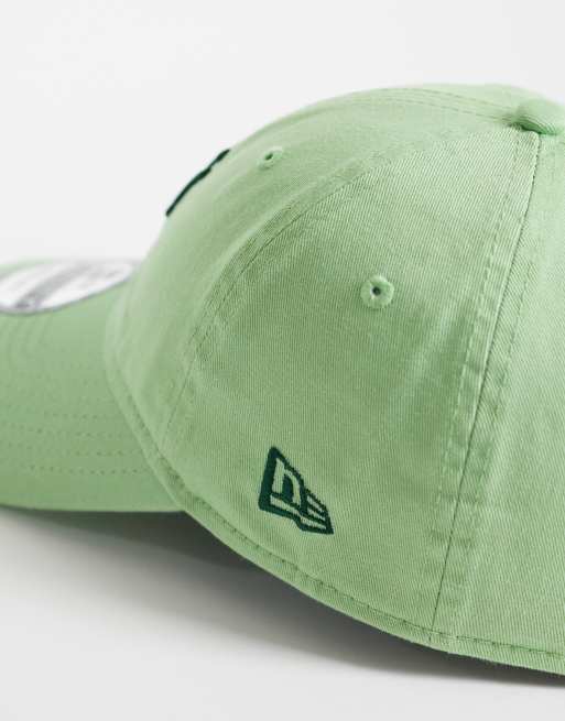 New Era NY Yankess 9twenty mini logo cap in green, 3 of 3