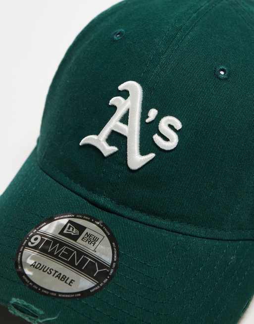 New Era - Oakland Athletics 9twenty - Sort kasket med slidt finish, 2 af 3