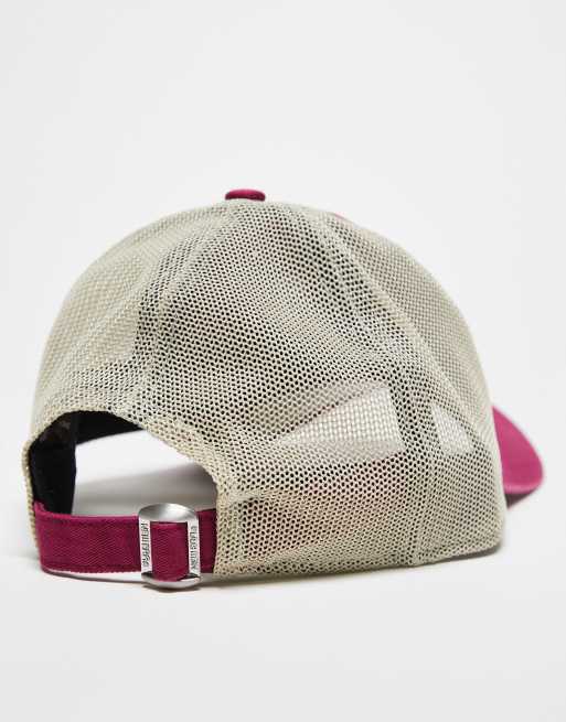 New Era Oakland Athletics 9twenty washed contrast trucker cap in red, 3 of 3