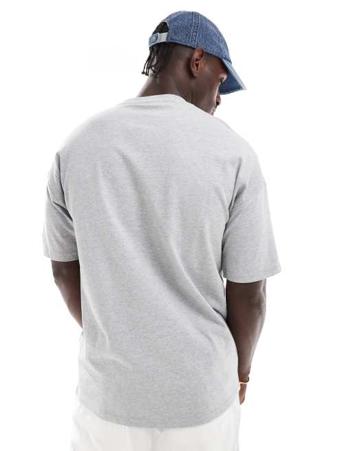 New Era - Oakland Athletics - T-shirt à logo contrastant - Gris, 4 de 4