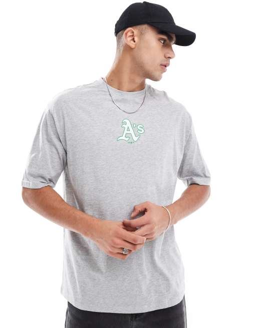 New Era – Oakland Athletics World Series – Szary T-shirt, 3 z 4