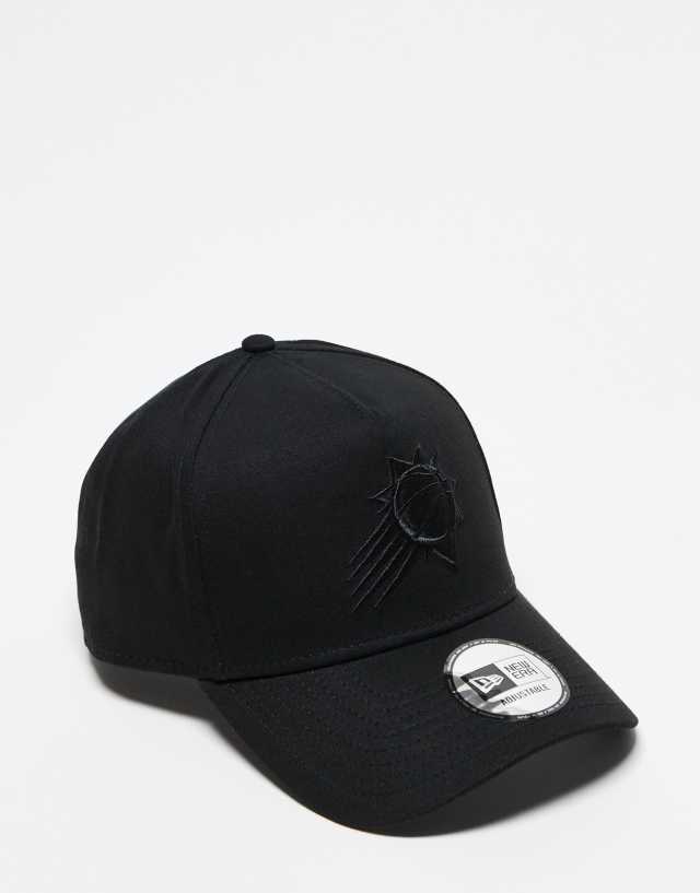 New Era - pheonix suns a frame cap in all black