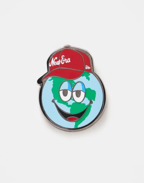 New Era pin badge in multi - view 1