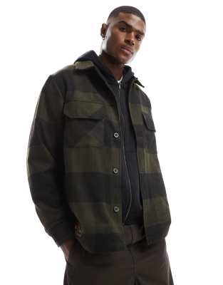New Era Plaid Shacket In Multi